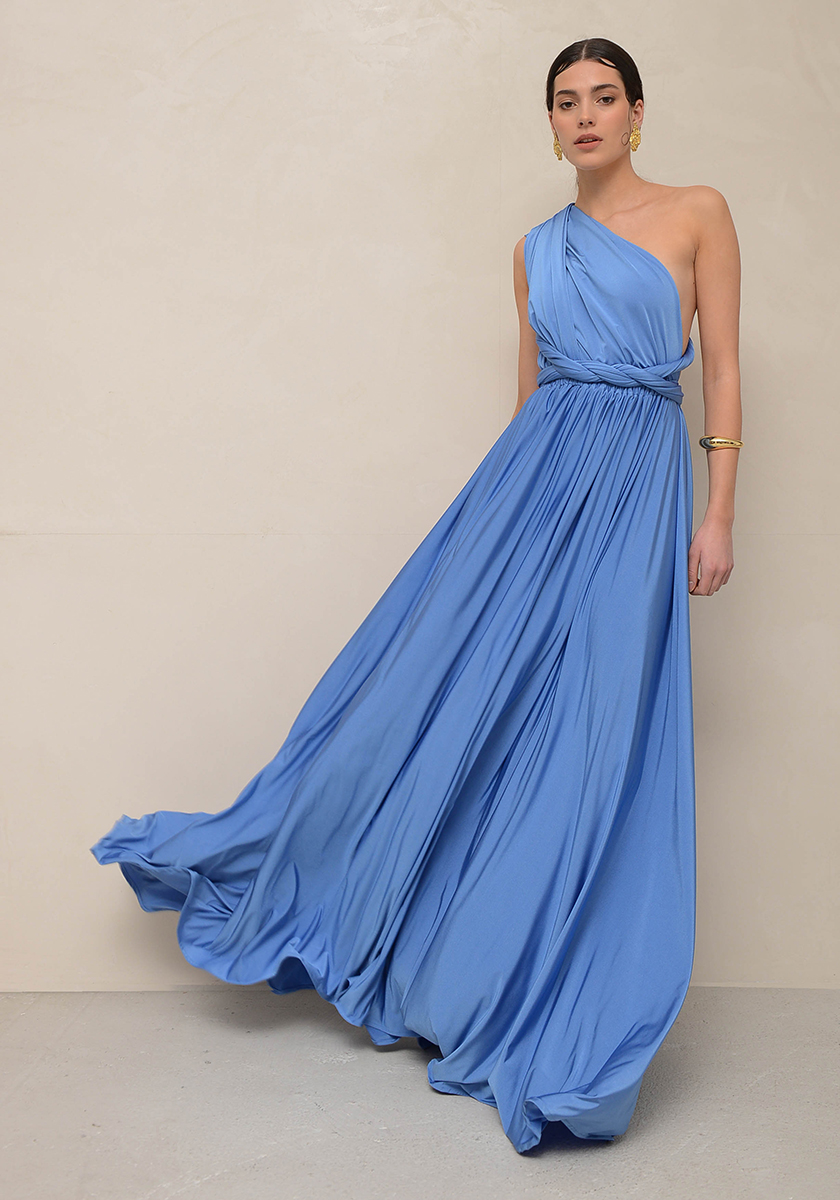 Blue dress images sale